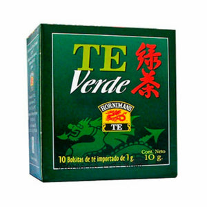 Té Verde Hornimans 1gr x10 Sobres