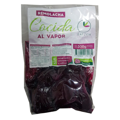 Remolachas al Vacío Cocidas al Vapor Eatzen 500g