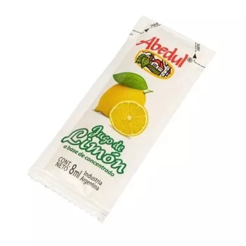 Jugo de Limón Mini Sachet 8ml x198 unidades