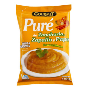 Puré de Zanahoria, Zapallo y Papas Gourmet 100g