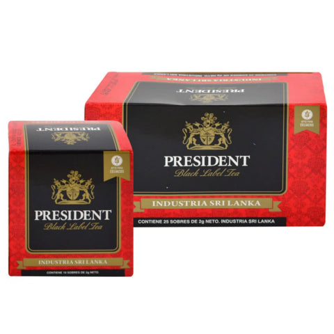 Té President 2g x25 Sobres + 10 Sobres de Regalo