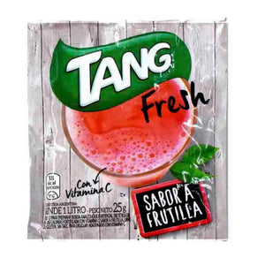 Refresco Polvo Tang 1lt con Vitaminas Frutilla x20 Sobres