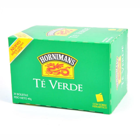 Té Verde Hornimans 1gr x20 Sobres