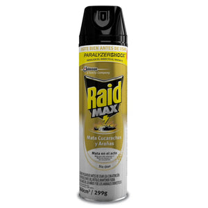 Insecticida en Aerosol Sin Olor Mata Cucarachas Raid 360cc