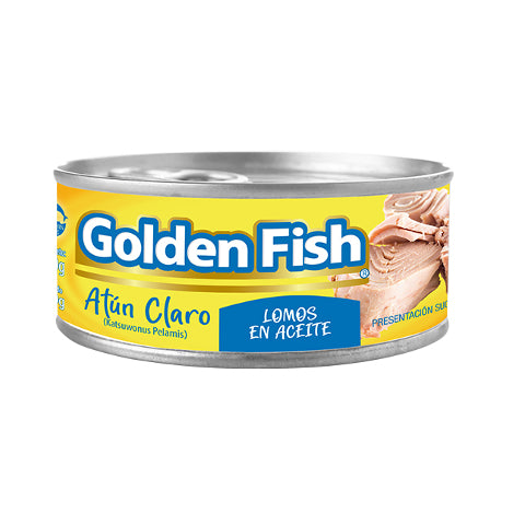 Caja x48 Atún en Lomos Al Aceite Golden Fish 170g
