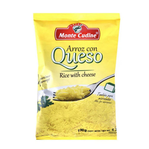 Arroz Monte Cudine Saborizado con Quesos 190g