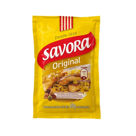 Mostaza Savora Sachet 60cc