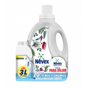 Jabón Liquido Nevex para Diluir 500ml + Botella de Regalo