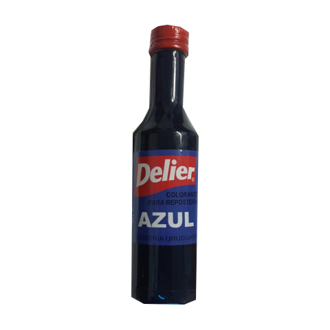 Colorante Artificial Azul Delier 60cc x12 unidades