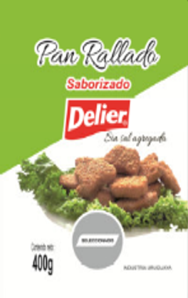Pan Rallado Condimentado Delier 400gr