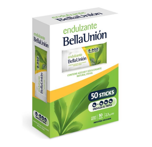 Endulzante Bella Unión Caja 50 Sticks de 2,3gr
