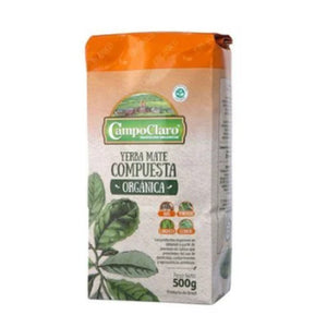 Yerba Mate Compuesta Orgánica Campo Claro 500gr