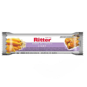 Barra de Cereal Light Banana Ritter 25gr x24 unidades