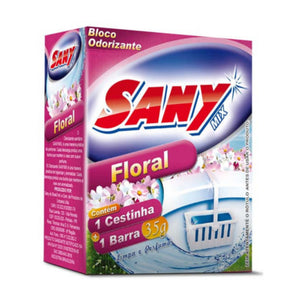 Bloque Canasta para Inodoro Floral Sany 35g