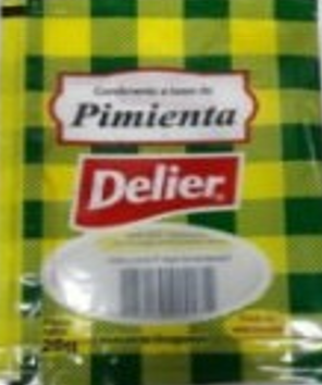 Pimienta Blanca Delier Sobre 20gr x12 unidades